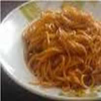 Kırmızı Pestolu Spaghetti